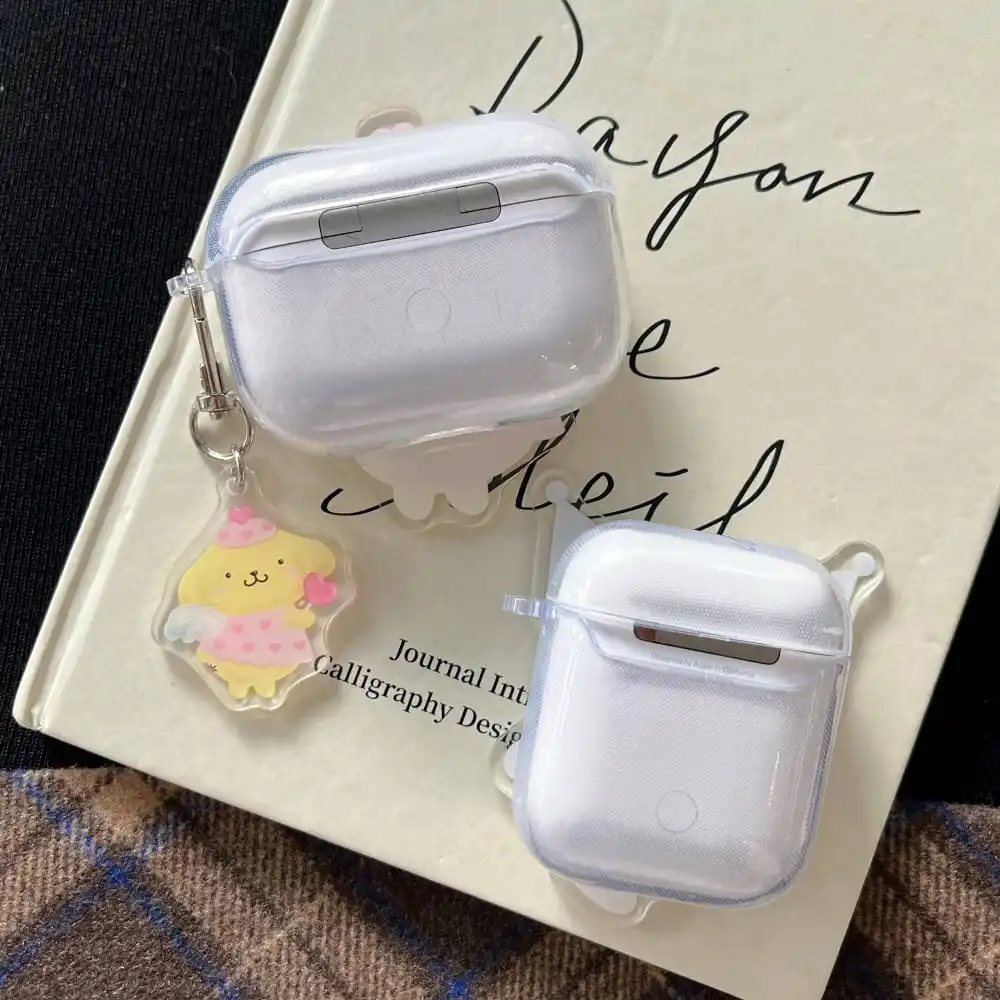 Мягкий прозрачный защитный чехол для AirPods 1 2 3 Pro 2rd