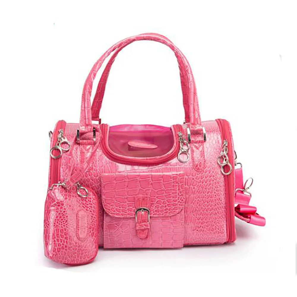 

Роскошный рюкзак для собак, переноска из полиуретана для домашних животных, переноска для кошек, переноска для маленьких и средних собак, чи...