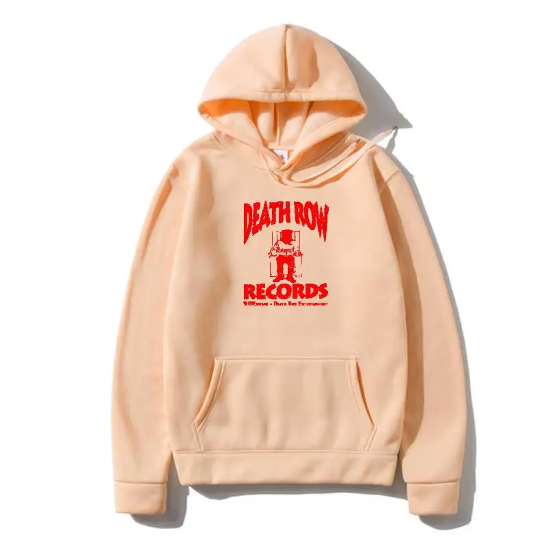 

Death Row Records Pullover Unisex Short Sleeve Casual Hooded