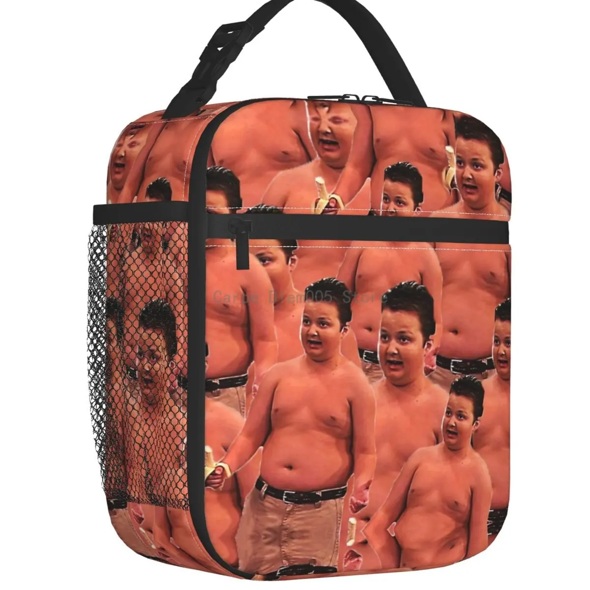 

Custom Gibby Meme Lunch Bag Men Women Warm Cooler Insulated Lunch Box for Kids School