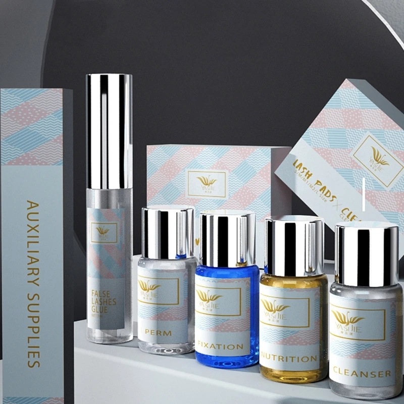 

Professional Eyelash Eyebrow Dye Tint Kit Eye Lash Lifting Eyebrow Dyeing Mascara Makeup Setting Tool for Women Girls