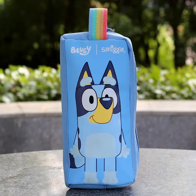 

In Stock Australia Smiggle Stationery Students Multifunctional Large Capacity Zipper Stationery Bag Handheld Pencil Cram Bag