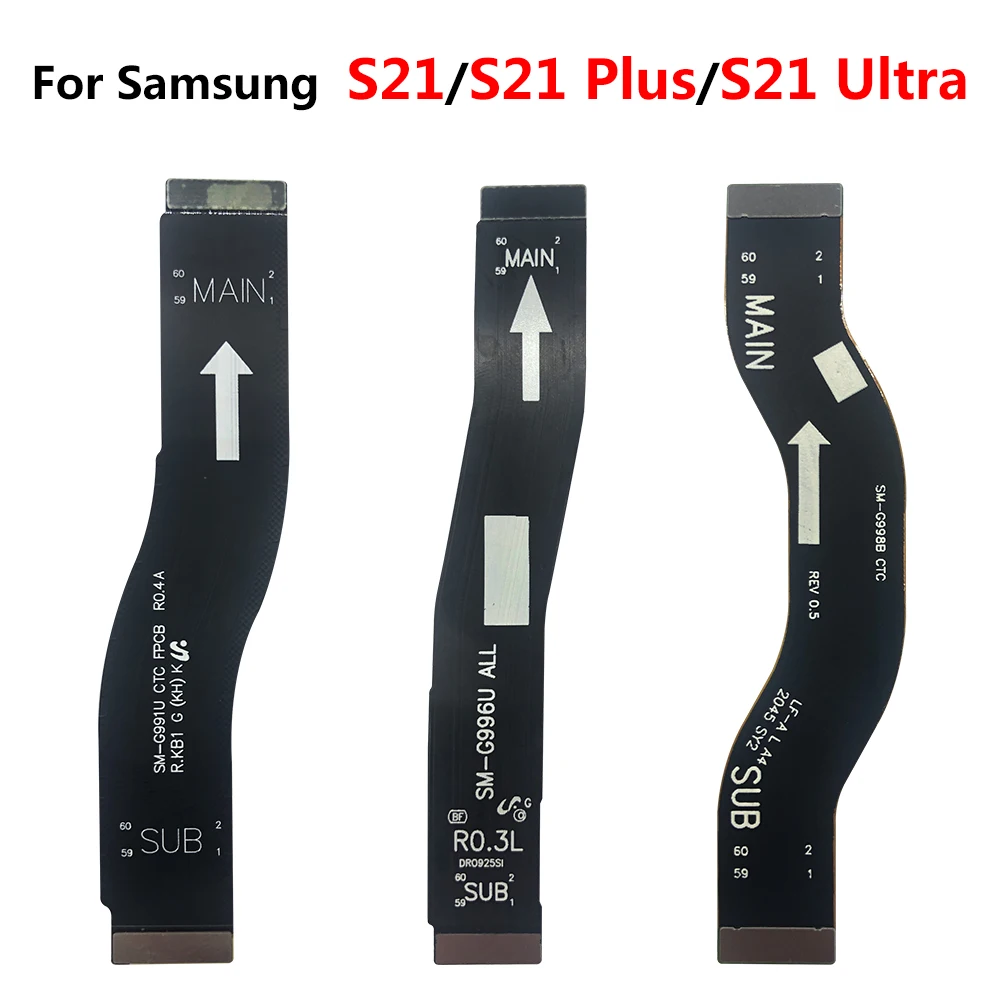 

For Samsung S21 Plus S21 Ultra Main Board With LCD Display Connector Flex Cable Smartphone Replacement Parts