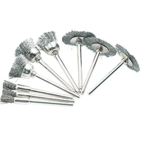 9pcs steel brush wire wheel brushes die grinder rotary tool electric tool for the engraver
