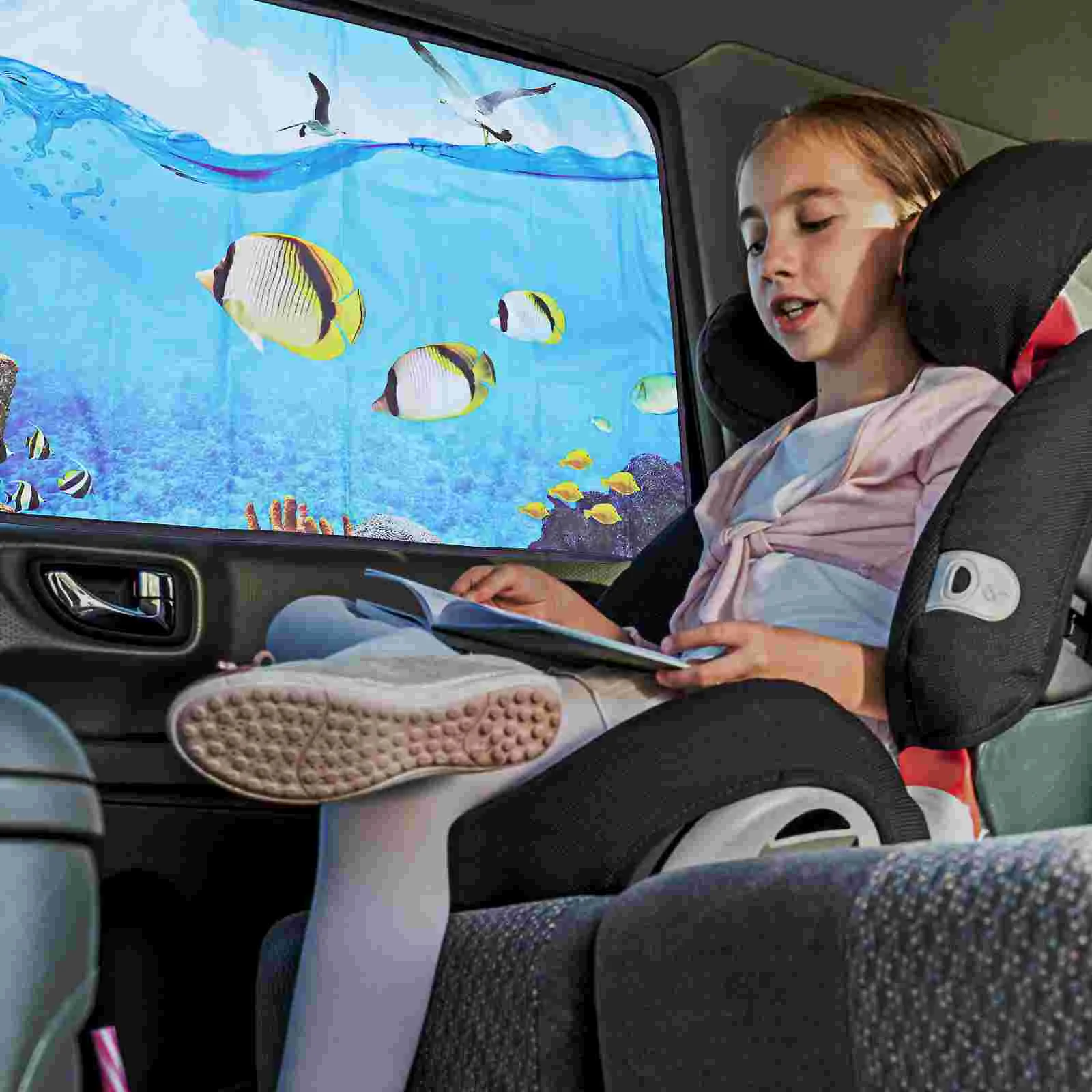 

Магнитный автомобильный солнцезащитный козырек, практичный автомобильный козырек для заднего бокового окна, автомобильный козырек