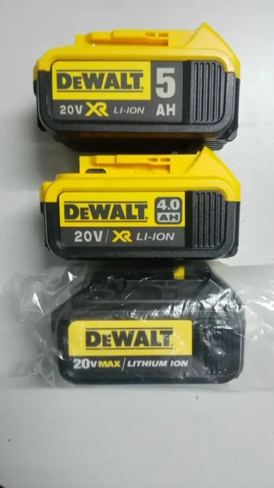 

DEWALT 20V lithium battery 4.0A DCB204 20v 5.0A DCB205 DCB200