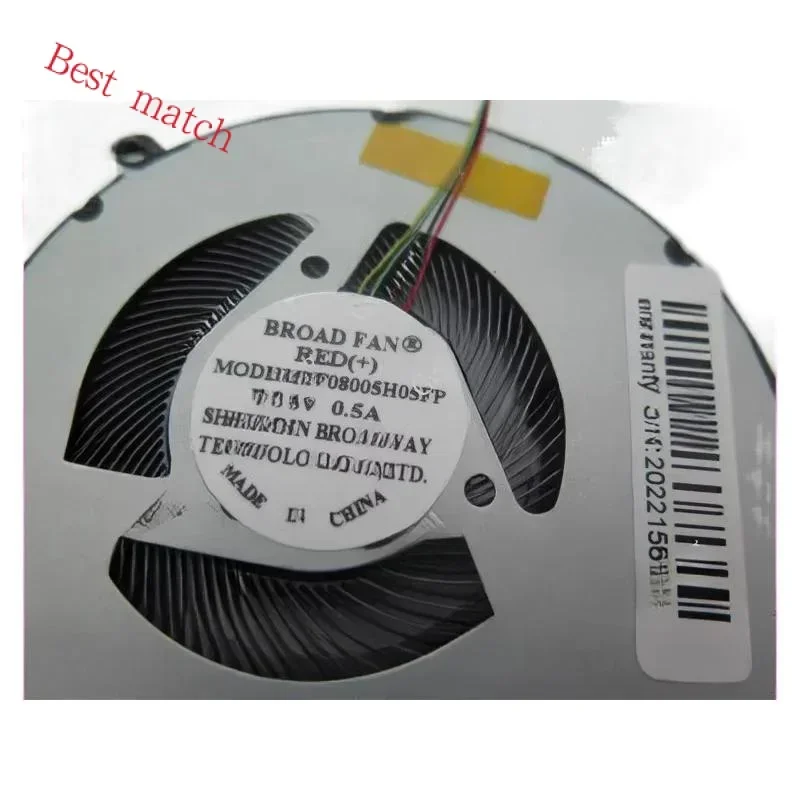 Новый вентилятор охлаждения процессора для GATEWAY GWNC31514-BK GWNC31514-BL GWTN141-4 GWTN156-4 BF08005H05FP