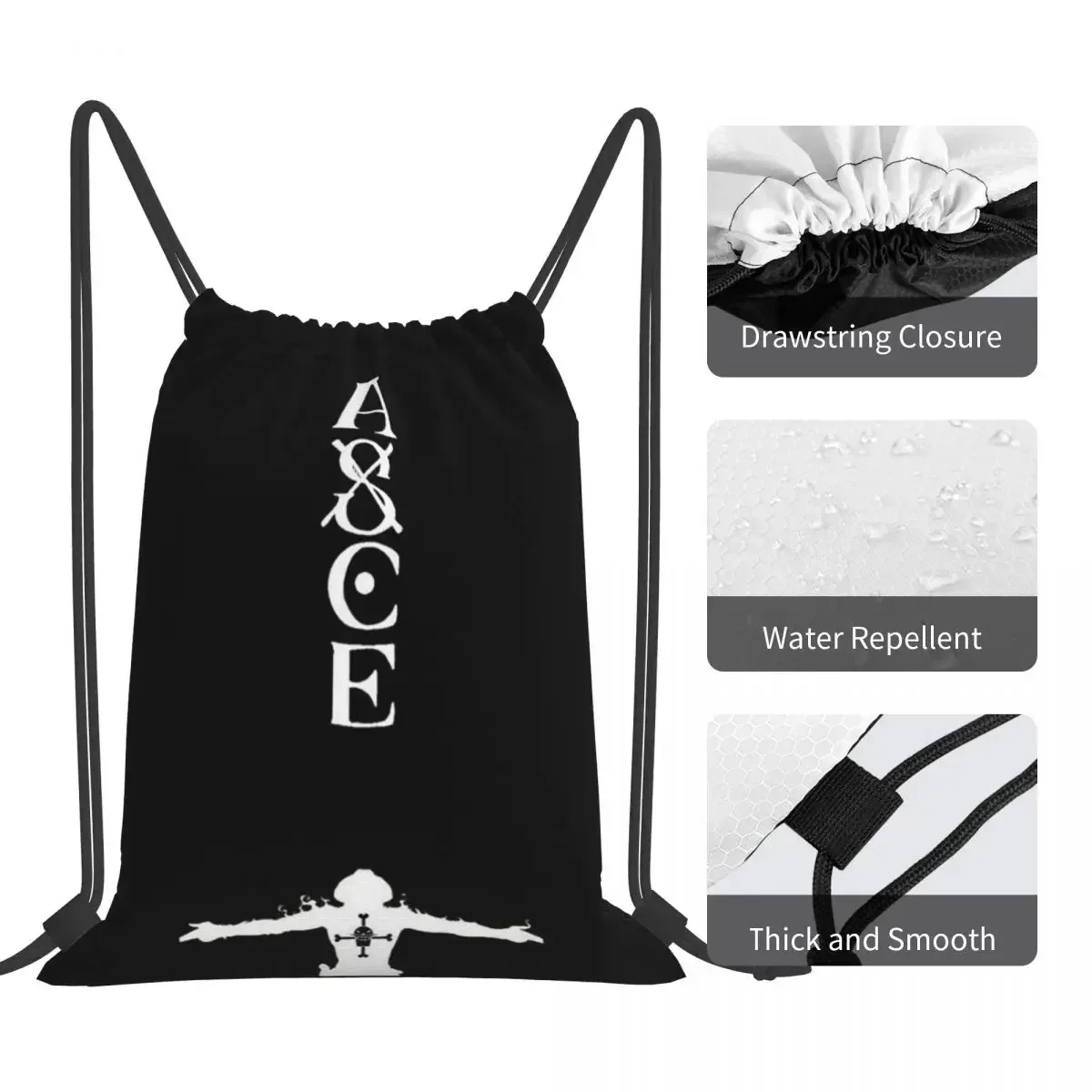 Рюкзак Asce на шнурке для мужчин и женщин модный переносной спортивный ранец с