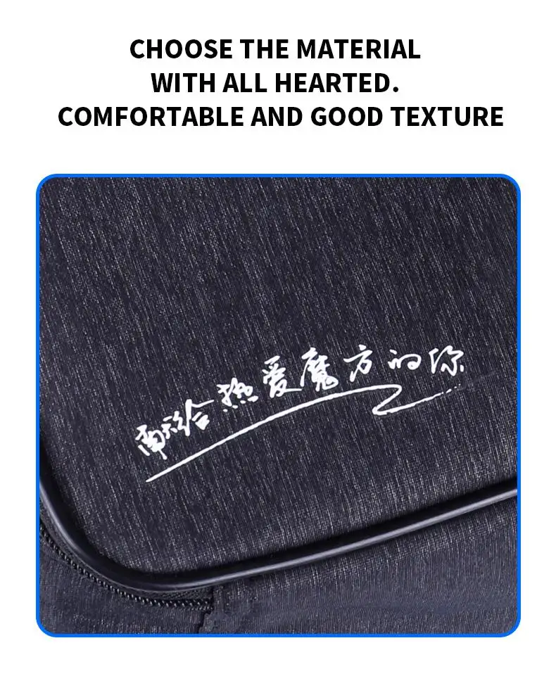 Сумка для волшебного куба QiYi M Bag V2 Mofangge черная сумка кубиков подходит 2x2 3x3x3 4x4 5x5 6x6