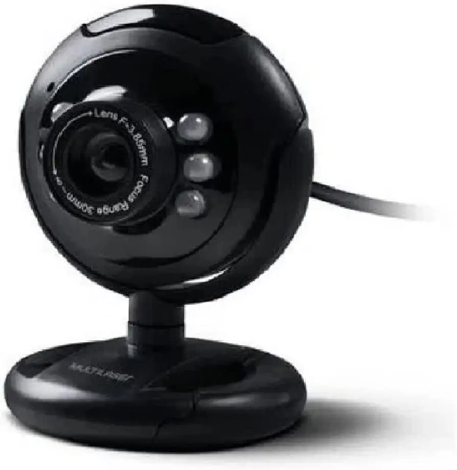 

2023 NEW Webcam Plug E Play 16Mp Nightvision Microfone Usb Preto - WC045 webcam