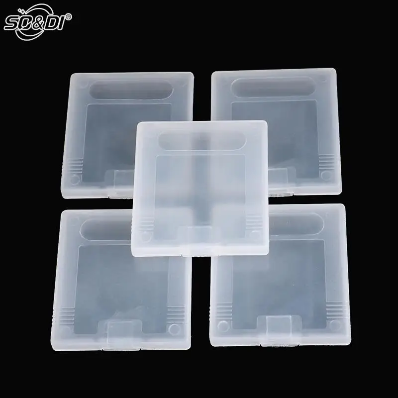 

5pcs Transparent Plastic Boxes for Nintendo GBC GBP Playing Cards Container Storage Case Packing Board Game Poker Card Box