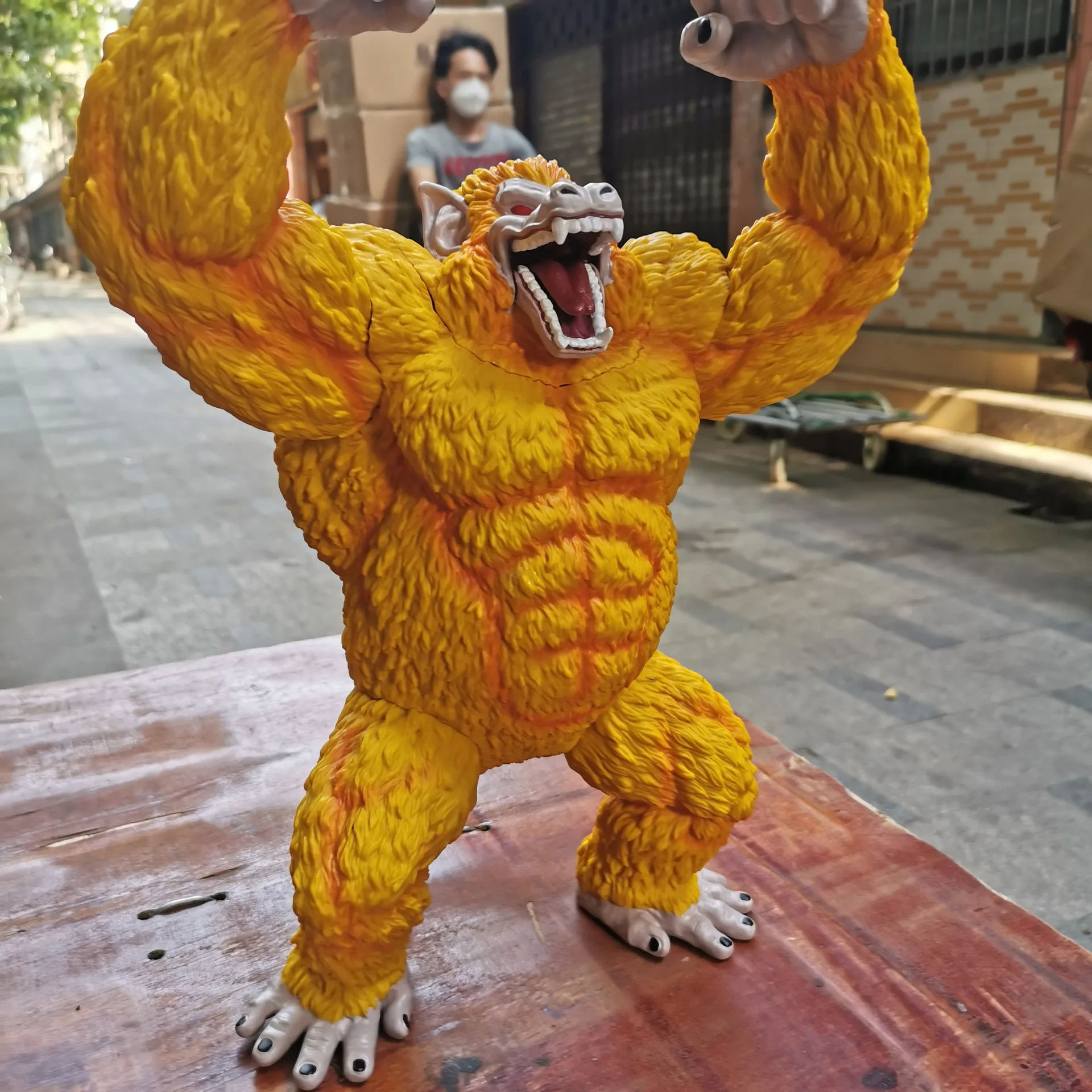 Дешево 40 см Большой размер Драконий жемчуг Z большая обезьяна большой Ape Сон Гоку коллекционные модели игрушки