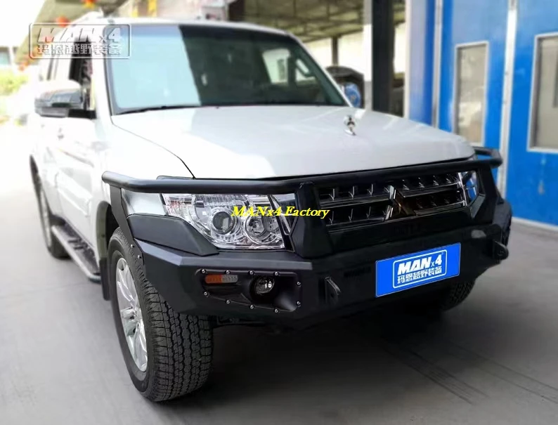 Стальной передний бампер Slap-Up 4wd для Mitsubishi Pajero Montero V80 V90 V93 V97