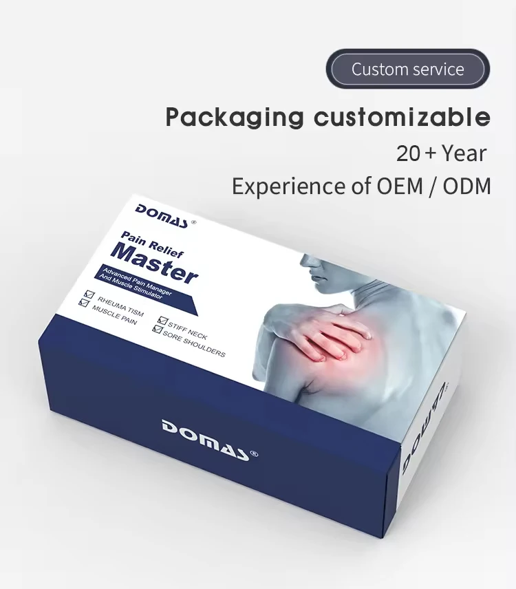 Портативное устройство для облегчения боли DOMAS электронное массажа тела