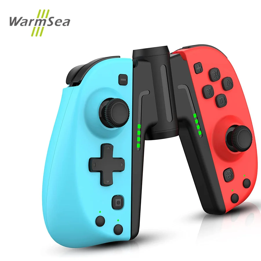 

Джойстик для Nintendo Switch ler, беспроводной контроллер, джойстик JOY CON, Bluetooth управление с макро турбо движением и пробуждением