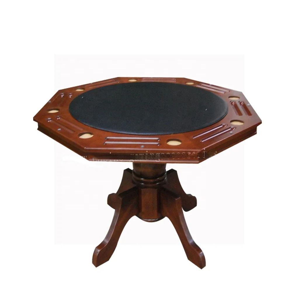 Стол для маджонга домашних игр покерный стол с тканью Speed и держателем чашек