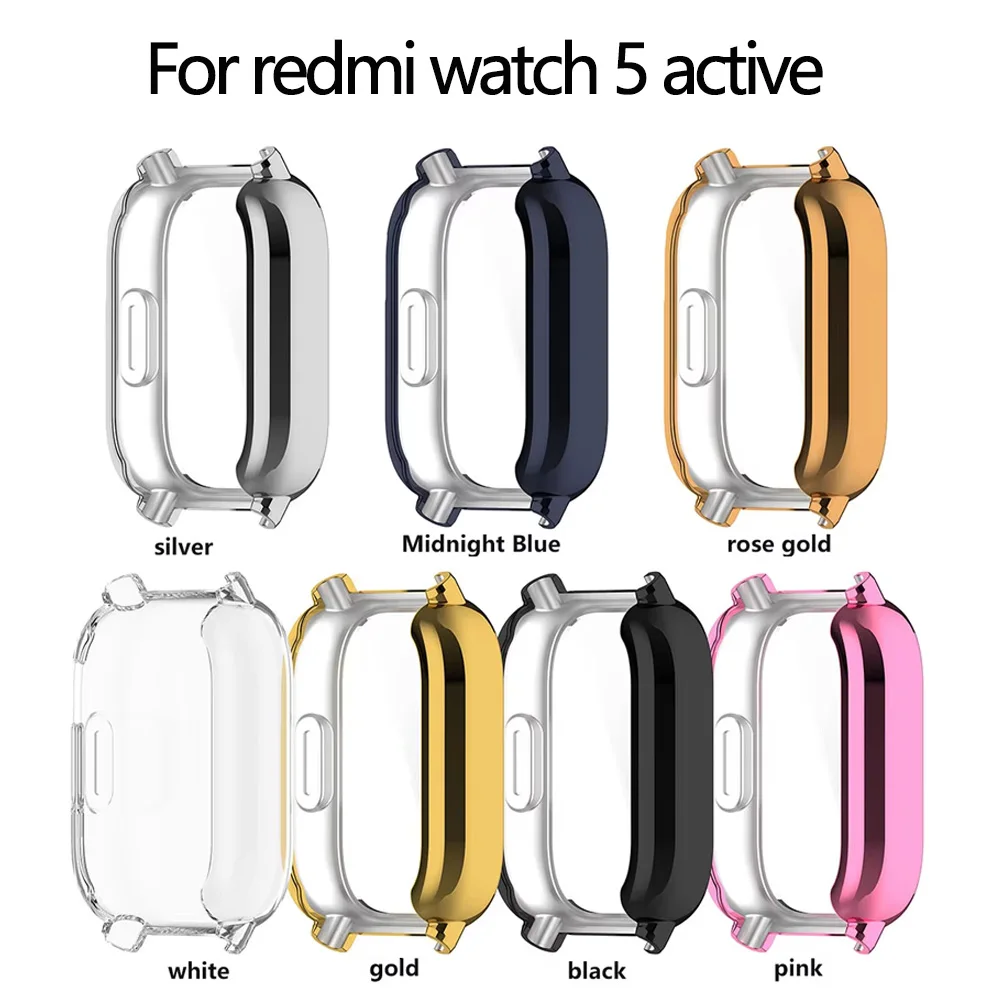 Защитная пленка для экрана Xiaomi Redmi Watch 5 активный чехол из ТПУ универсальный