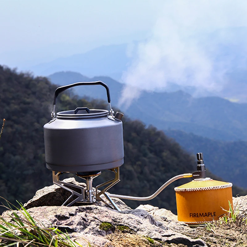 Fire Maple Camping Stove Lightweight Outdoor Pressure Regulator Gas Burners For Backpacking Trekking Camp Cold Climate Use