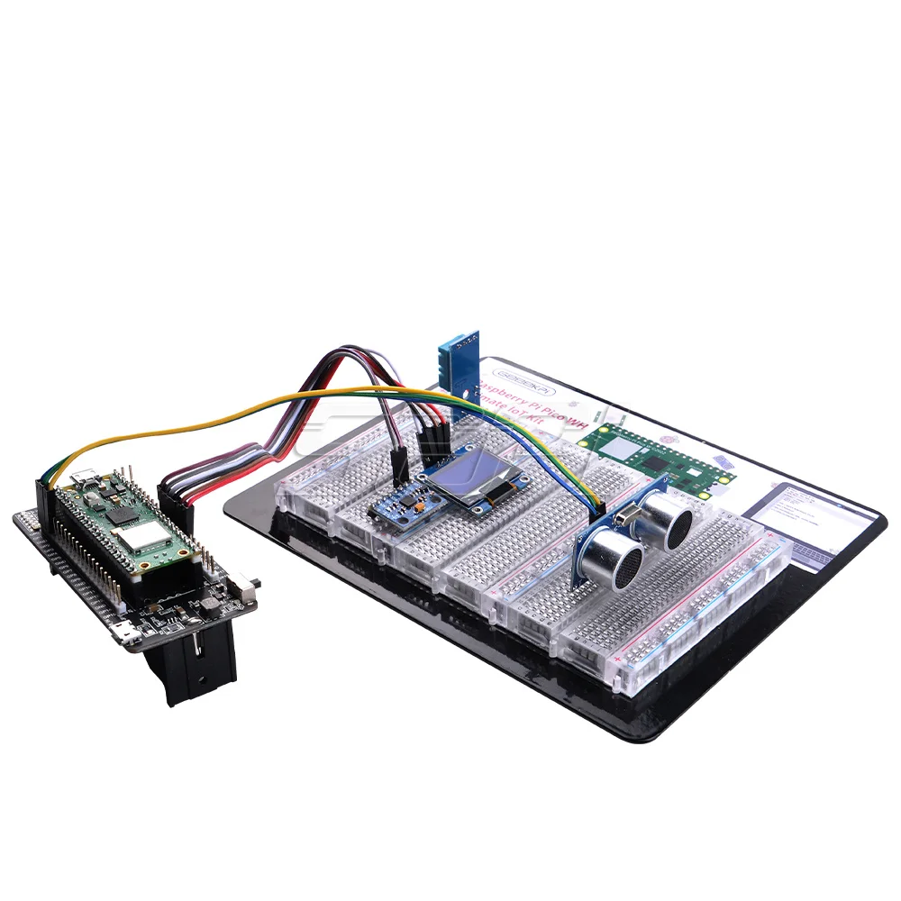 Новинка! Начальный комплект 52Pi Raspberry Pi Pico W WH IoT с OLED-экраном