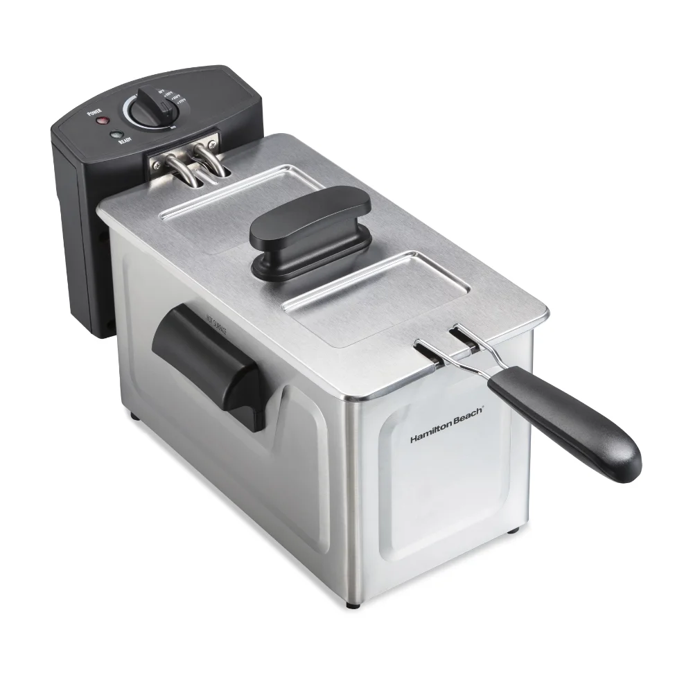

12 Cup Deep Fryer, 8 Cup Food Capacity, Black, 3503 Double Air Fryer