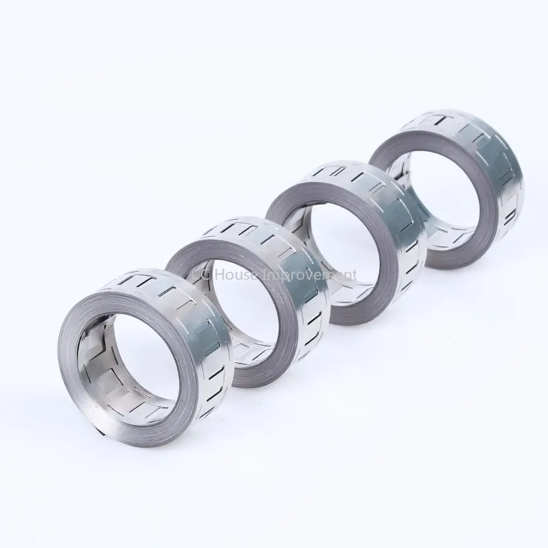 Высококачественная никелированная стальная лента 10 метров двойное соединение