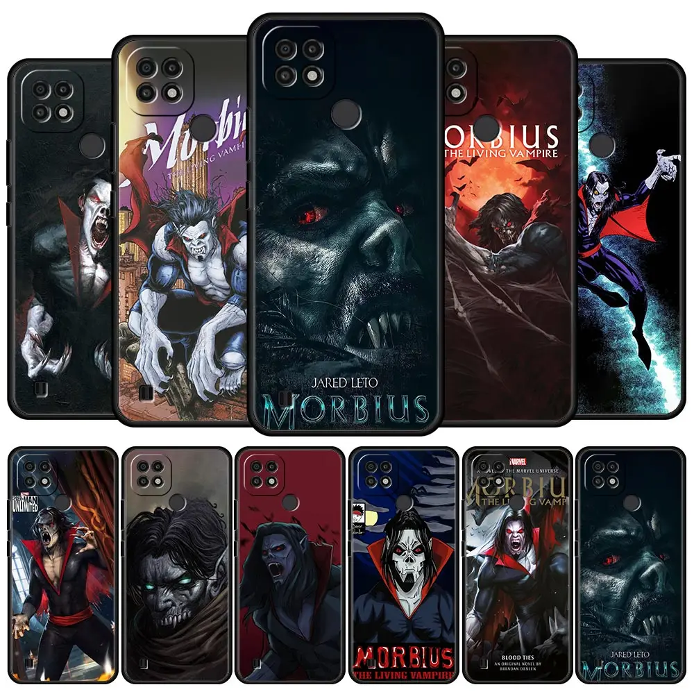 

Cover Case for Realme 6 7 8 8Pro 9 9Pro 7i 8i 9i Pro C3 C11 C15 C21 C21Y C35 GT XT GT2 GTNeo2 Japan Full Marvel Morbius Bat