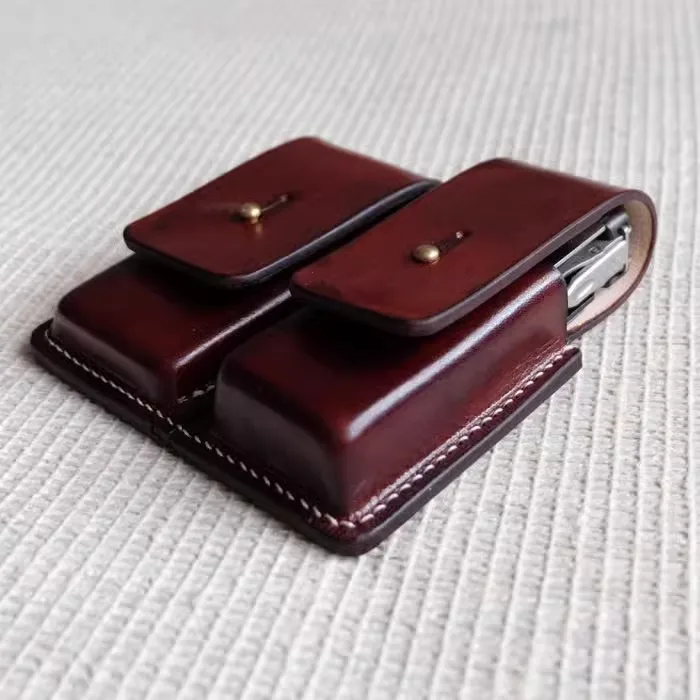 Кожаный чехол для ремня ручной работы набора всплесков и бит Leatherman