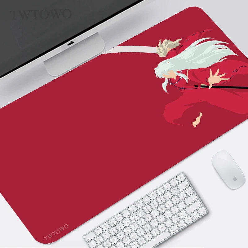 Игровой коврик для мыши Inuyasha XL домашний большой пользовательский XXL ковер