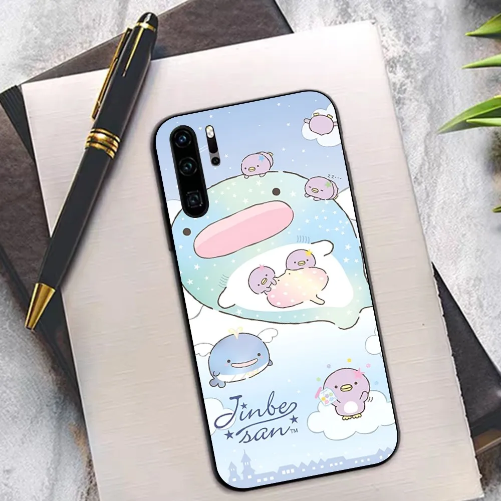 Милый чехол для телефона kawaii Jinbesan Huawei P 8 9 10 20 30 40 50 Pro Lite Psmart Honor lite 70 Mate 20lite