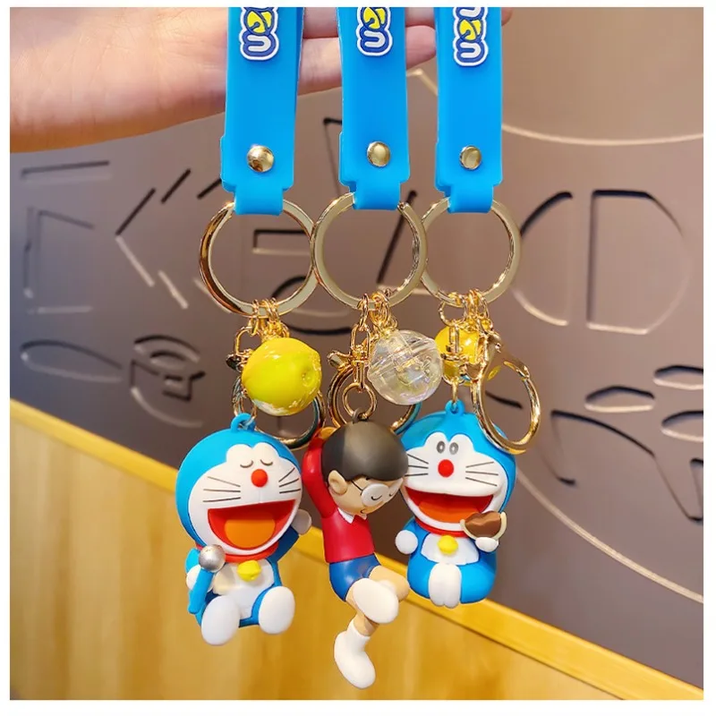 Брелок Doraemon кулон с рисунком Тинкербелл кот школьный портфель подвеска