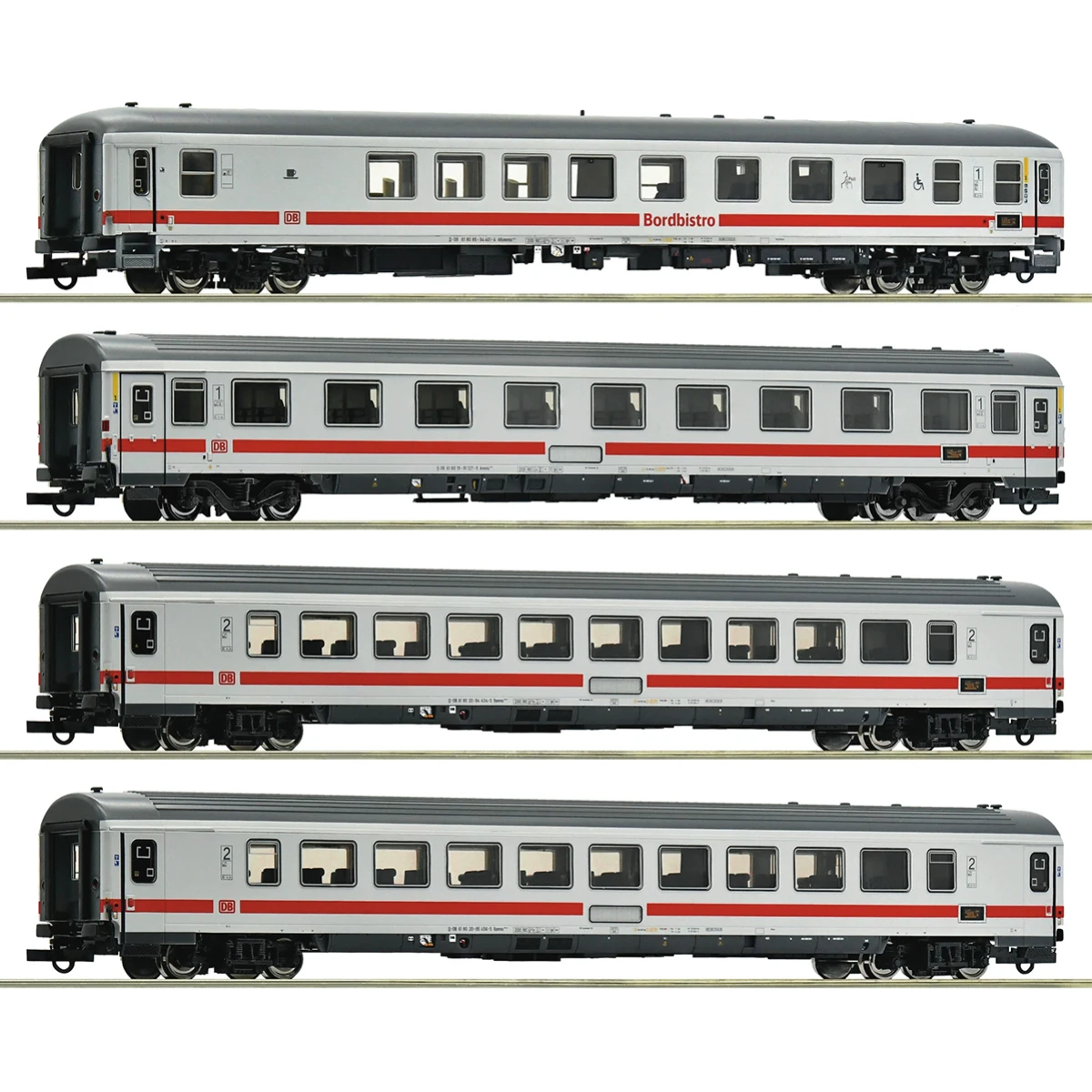 Набор моделей поезда ROCO HO 1/87 6200019 / 6200020 6210001 &quotIC 2310" DB AG 8-секционная модель