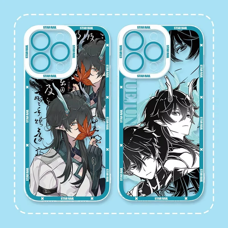 Мягкий чехол для телефона Honkai Star Rail Samsung A15 25 35 A55 M15 M23 54 Galaxy S24 23 21 S20 Ultra Plus 22Plus FE 5G
