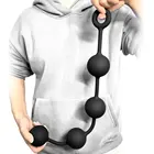 Высококачественная силиконовая Анальная пробка, секс-шоп, анальные пробки, анальные бусины, Женский мастурбатор, массажер простаты, эротические секс-игрушки для пар