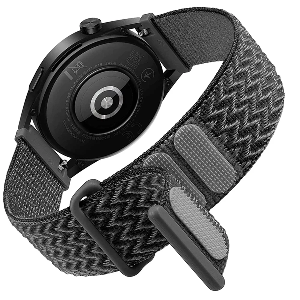 

Band For Samsung Galaxy Watch 4 3 Classic 5 Pro Active 2/Gear S3 Nylon Loop Correa Bracelet Huawei Watch GT 2 3 Strap 20mm 22mm