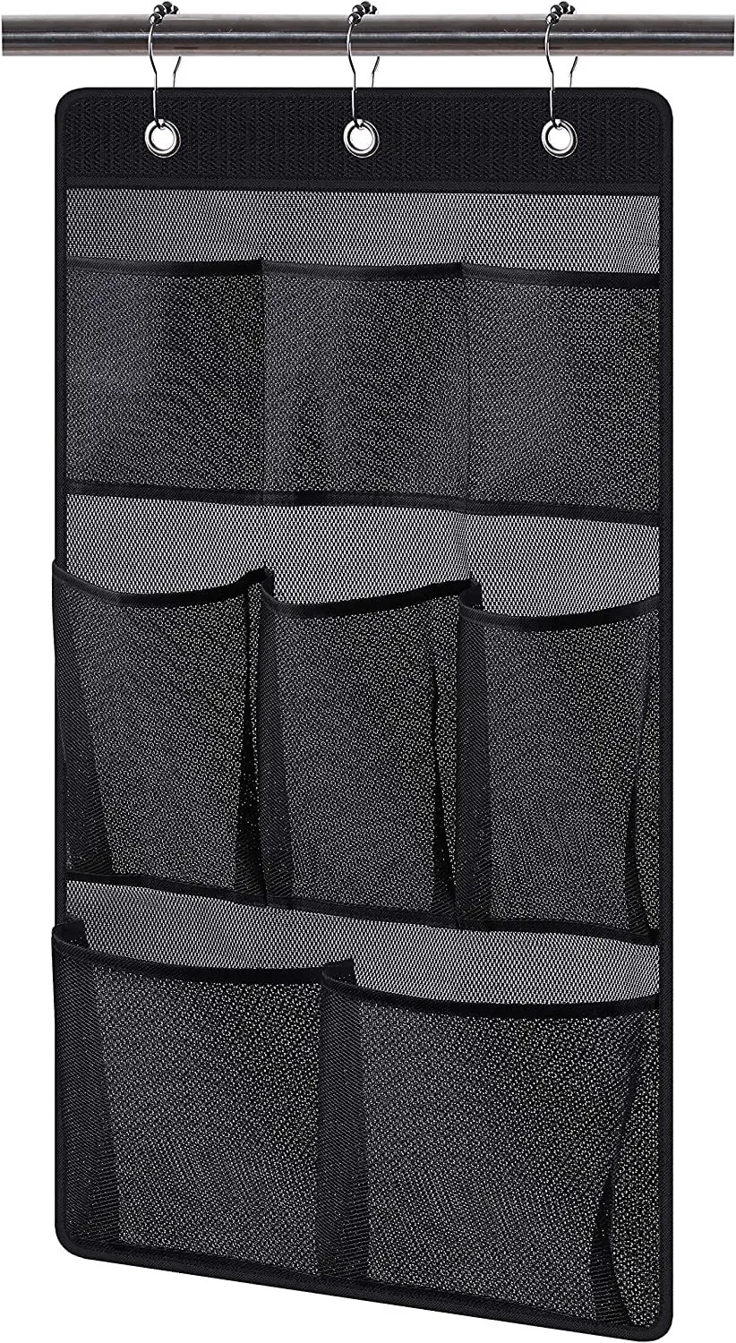 8-карманный органайзер для душа подвесная сумка хранения быстросохнущая сетка