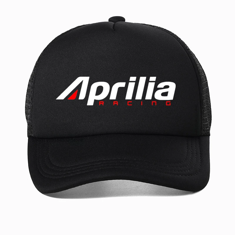 Бейсболка aprilia racing rsv4 Мужская модная сетчатая воздухопроницаемая шапка-тракер
