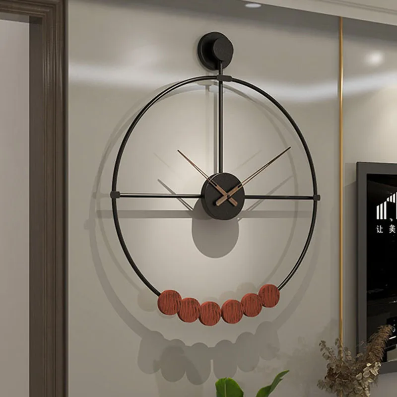 

Interior Large Wall Clocks luxury Design Creative Modern Wall Clock Stylish Outdoor Minimalist Saati modern home decor TY140YH