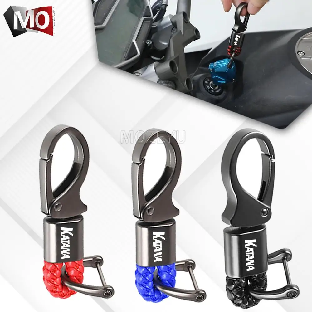 

Металлический брелок в оплетке для ключей с мотоциклом для SUZUKI KATANA GSX600F GSX750F GSX 750 650 F 1989-2007 2006 2005 2004 02