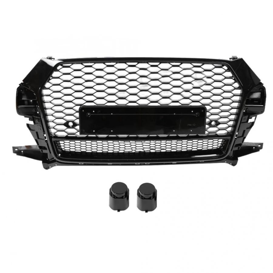 

Front Bumper Grill Center Grille for Audi Q3/SQ3 2016 2017 2018 (Refit for RSQ3 Style) car accessories