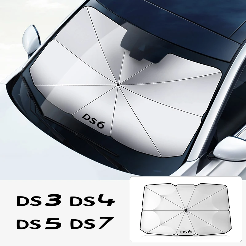 

Car windshield sunshade for Citroen DS3 Cabrio DS4 DS5 Prestige 5LS DS6 DS7 foldable heat insulation sunshade accessories