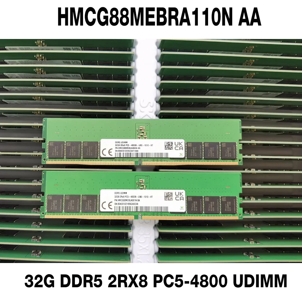 

1 шт. HMCG88MEBRA110N AA 32G DDR5 2RX8 PC5-4800 mm для памяти SKhynix