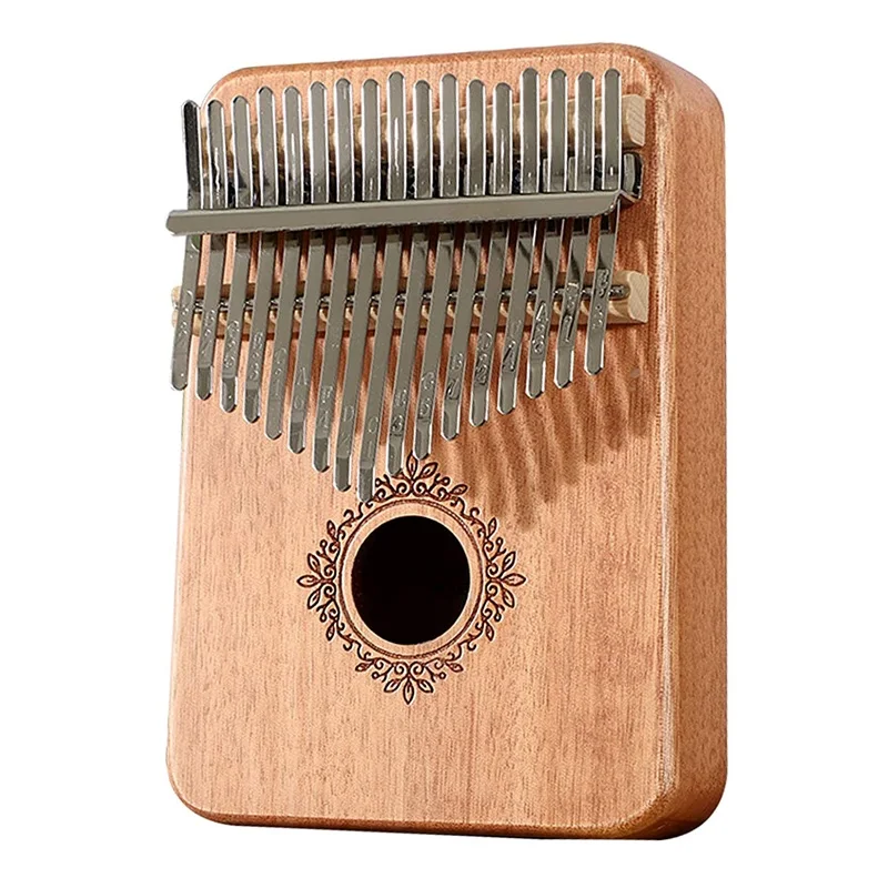 17 клавиш Kalimba большой палец пианино красное дерево музыкальный инструмент для