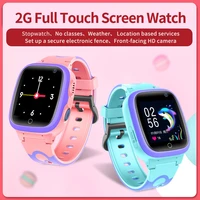 kids smart watch sos lbs location positioning tracker touch camera sim card call phone smartwatch for children gift ios android