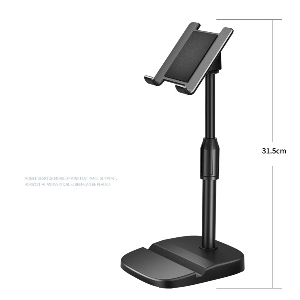 

Universal Desktop Tablet Stand Phone Holder Display Bracket Adjustable High Stand Live Streaming Meeting Stand Mobile Phone Part