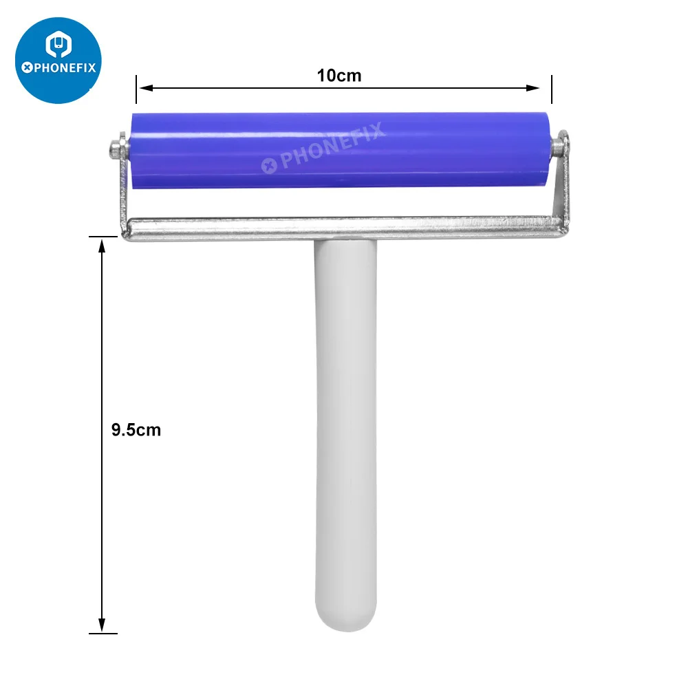 

8 см 10 см силиконовый ролик для наклеивания экрана, роликовое колесо, ЖК-дисплей OCA, поляризационный инструмент для мобильного телефона, ПК, защитная пленка для экрана