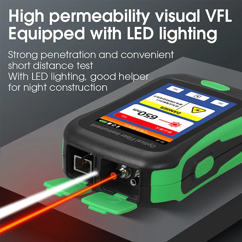 COMPTYCO AUA-16U/16A(Optional)Mini Touchable Screen OTDR 80KM Multifunction Optical Time Domain Reflectometry Active Fiber Test