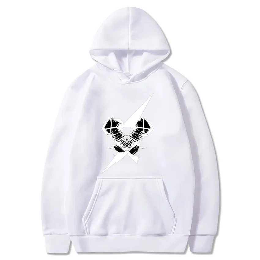 Худи мужское в стиле панк с принтом графов профессиональная хипстерская уличная