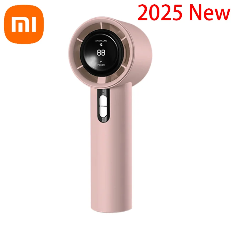

Ультра тихий ручной вентилятор Xiaomi, 100-скоростной ​ ​ Перезаряжаемый через USB портативный мини-турбовентилятор для офиса и путешествий со светодиодным индикатором