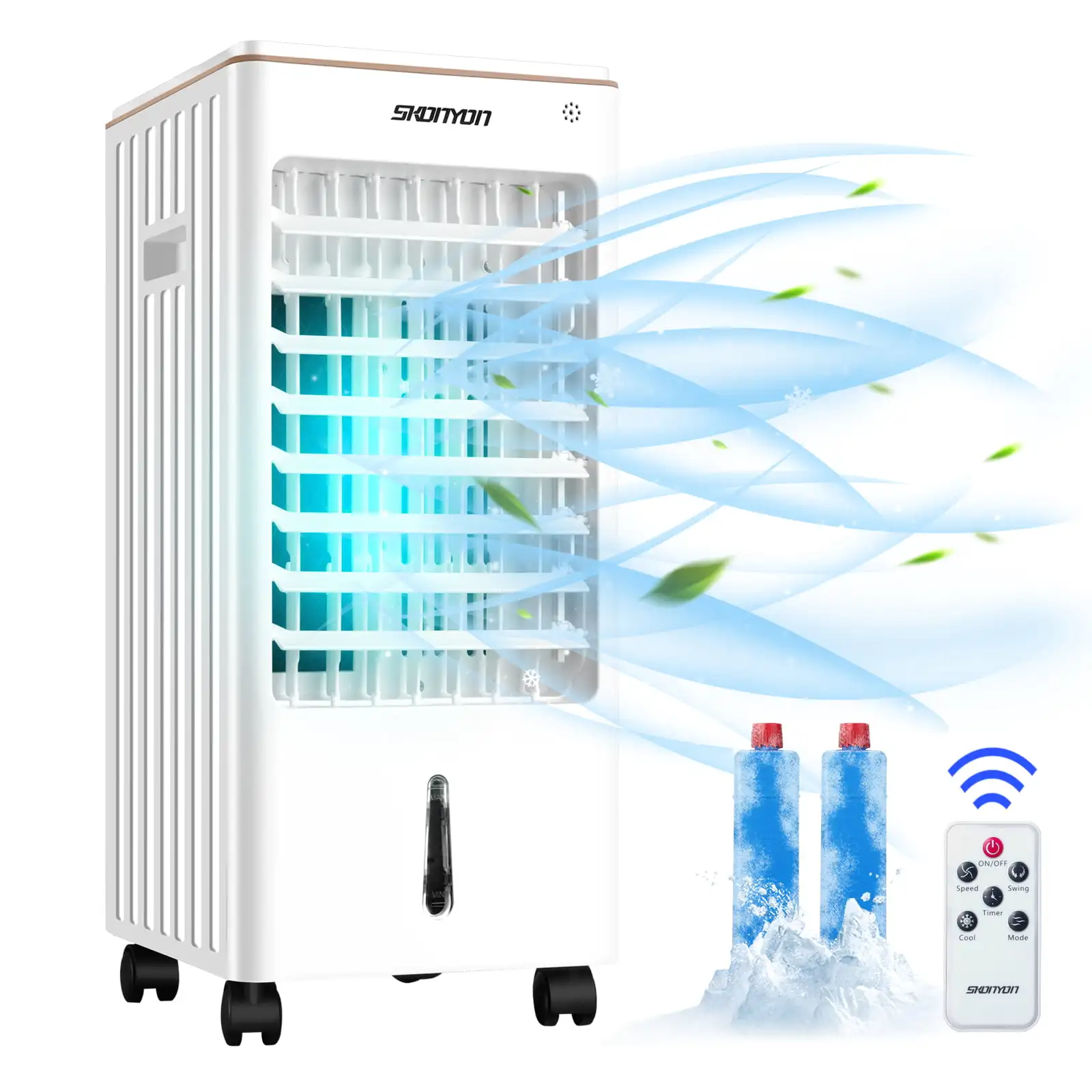 

SKONYON 3-IN-1 Evaporative Air Cooler Portable Fan Cooling