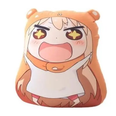 

Cute Japan Anime My Two-Faced Little Sister Himouto Umaru Chan Doma Umaru Big Plush Stuffed Pillow Doll Cosplay Toy Gifts 30cm